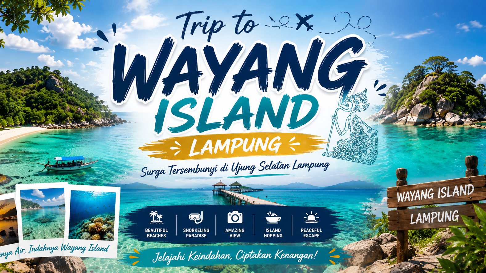PRIVATE TOUR TO WAYANG ISLAND